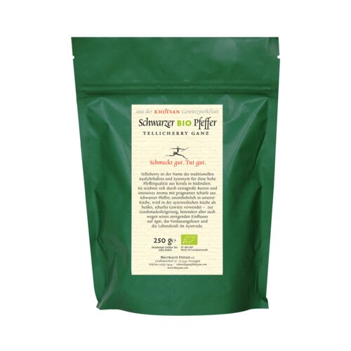 Khoysan Meersalz Bio črni poper - celosten - 250 g Cene