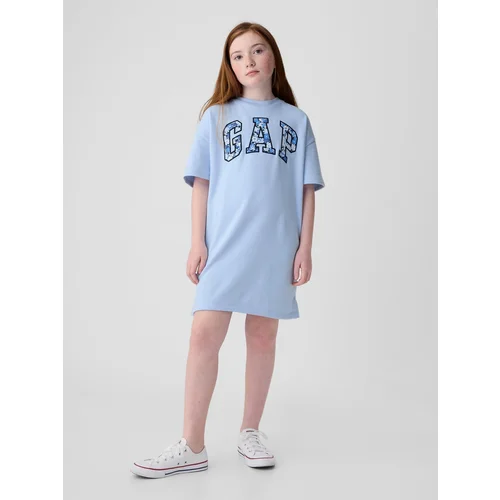 GAP Kids Oversize Logo Dress - Girls