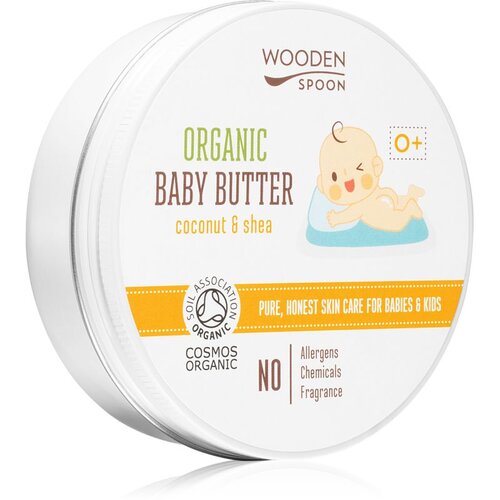 WoodenSpoon Organic Coconut & Shea maslac za tijelo za djecu od rođenja 100 ml Cijene