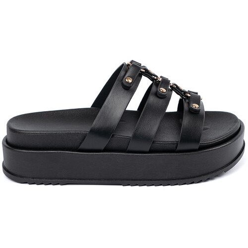 SEASTAR Women's platform flip-flops black Cijene