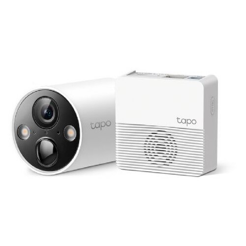Tp-link Tapo C420S1 3,18mm dnevna/nočna WiFi 2K QHD črno/bela brezžična zunanja nadzorna kamera Cene
