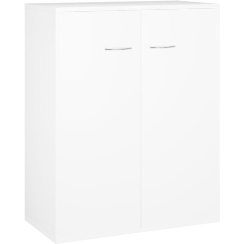 Maison Chic Komoda - Predalnik bela 60x30x75 cm iverna plo&amp;scaron;ča, (21716417) Slike