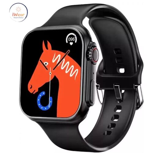 ILIKE iWear WS78 Plus 2.0'' Infinite Display Alu-Ceramic Dual BT Call Pametna ura Merilnik srčnega utripa Črna, (21215748) Cene