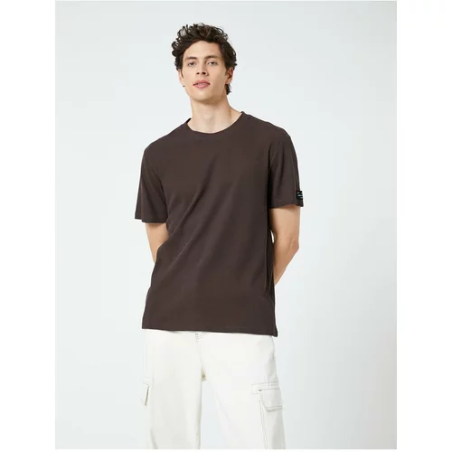 Koton T-Shirt - Brown - Basics