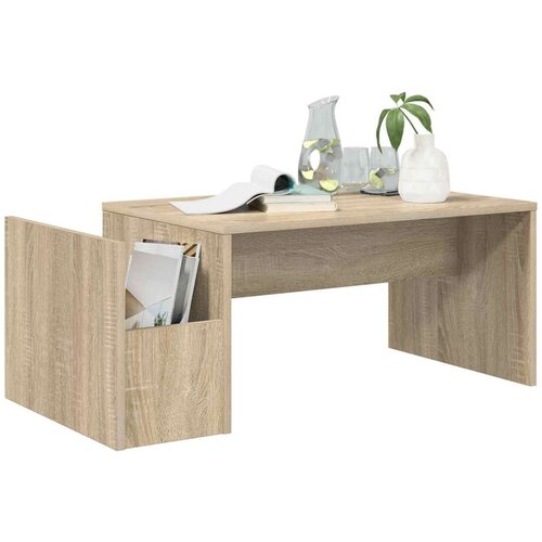  Stolić za kavu Sonoma hrast 90 x 45 x 35 cm Konstruirano drvo Slike