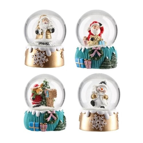  Festa snowy 20 novogodi&amp;scaron;nja kugla srednja pastel miks ( 760130 ) Slike