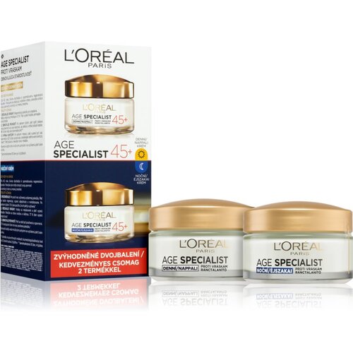 L&amp;acute;Or&amp;eacute;al Paris Age Specialist 45+ ugodno pakiranje (za zrelo kožo) Slike