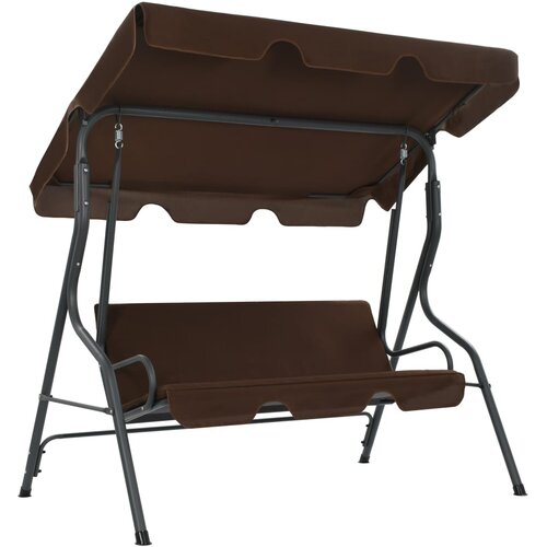 The Living Store Vrtna gugalnica kavno rjava 170x110x153 cm - Vrtna Gugalnica, (21459160) Slike