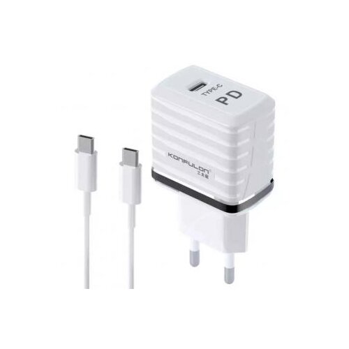 Konfulon kućni punjać C32D+DC15 20W sa Type C na Type C kablom Cene