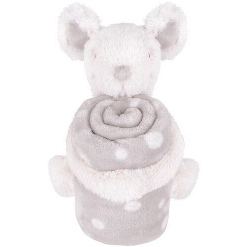 Kikka Boo baby ćebence sa pli&amp;scaron;anom igračkom 70x100 Joyful Mice Slike