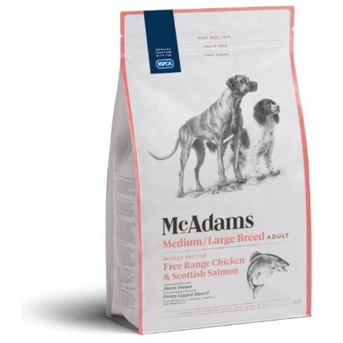 McAdams Medium Breed Piletina Losos 2kg Cene