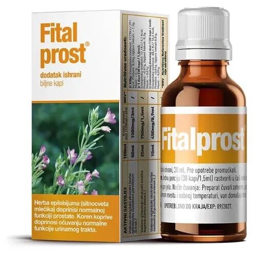 FitalProst Biljne Kapi za prostatu, 30 ml Slike