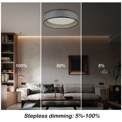  Immax NEO 07287L - LED+CCT prigu&amp;scaron;iva stropna svetiljka LONA 36W/230V, prečnik 45,5 cm + daljinski upravljač Slike