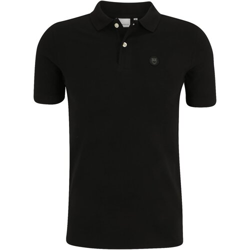 KnowledgeCotton Apparel Majica &amp;#039;ROWAN&amp;#039; črna Slike