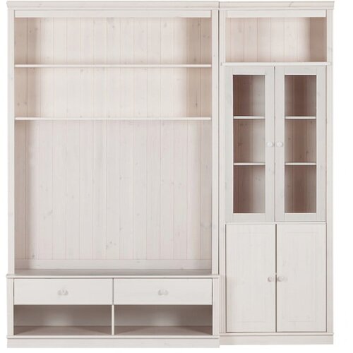 St&amp;oslash;raa Bel TV komplet iz masivnega bora 214x223 cm Anita &amp;ndash; Slike