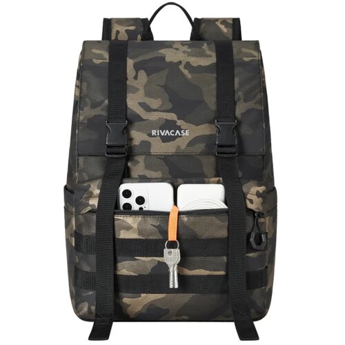 Riva Case Torba za Laptop 15.6 Sherwood Roltop 7621/braon camo Slike