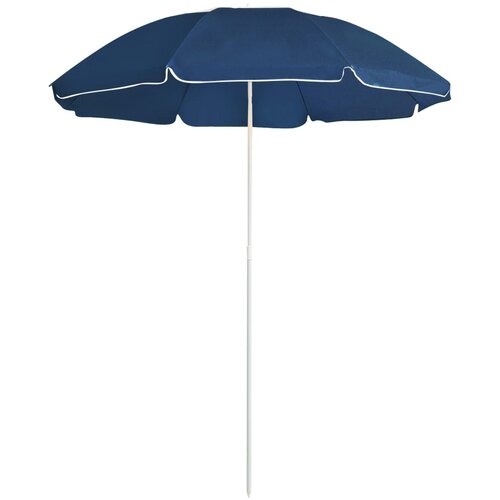 The Living Store Zunanji senčnik jeklo moder 180 cm - Senčnik, (21750426) Cene