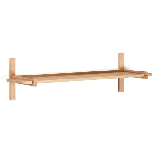 Kave Home Modularni sustav polica od punog hrasta u prirodnoj boji 110x28 cm Sitra – Cijene