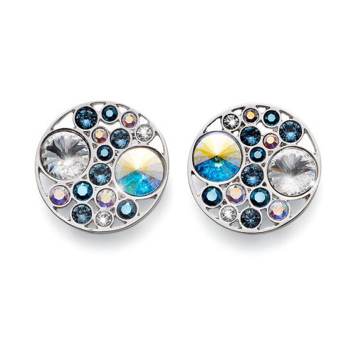  Ženske oliver weber great denim blue mindjuše sa swarovski plavim kristalom ( 22672.266 ) Cene