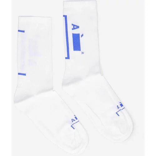 A-COLD-WALL* Čarape Barcket Sock boja: bijela, ACWMSK027-WHITE