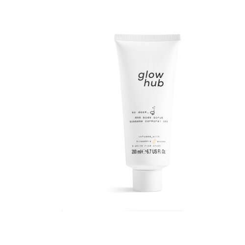 GLOW HUB piling za telo - Go Deep AHA Body Scrub Cene