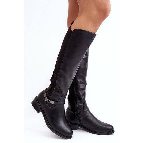 Kesi Women's warm boots S.Barski Black Slike