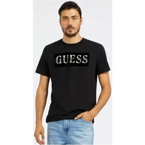 Guess Majice s kratkimi rokavi - Črna