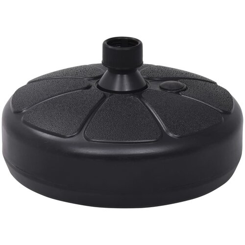 vidaXL Stalak za suncobran punjen pijeskom/vodom 15 L crni Cijene