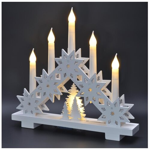  Brilagi - LED božićni svećnjak 5xLED/2xAA Cene