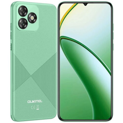 Oukitel C53 green Smart phone4G/Octa-Core/6.6"HD/64GB/4+4GB/13M/5MP/4300mAh/Android 14 Cene