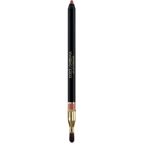 Dolce &amp;amp; Gabbana My Lip Overliner svinčnik za ustnice s čopičem odtenek 11 My Terracotta Peach - Burnt Sienna Muted Peach 1.2 g Slike