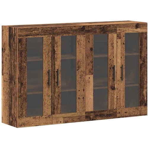 vidaXL Ogreti omarice 2 pcs Star les 69,5 x 34 x 90 cm Trden les, (5000044726) Cene