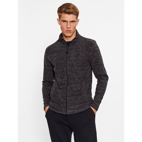 4f Flis AW23TFLEM120 Črna Regular Fit Slike