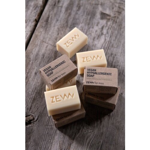 Zew For Men Vegan Hypoallergenic Soap trdo milo za obraz in telo 85 g Slike
