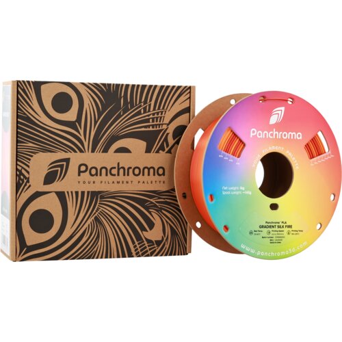 Polymaker panchroma pla gradient silk fire, 1.75 mm / 1000 g Slike