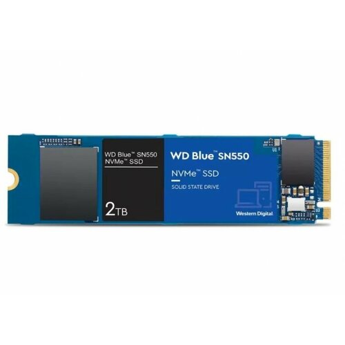 Western Digital 2TB M.2 NVMe Gen3 WDS200T2B0C Blue hard disk Slike