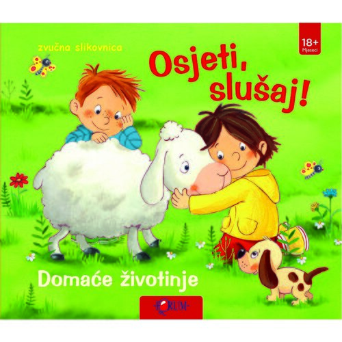FORUM Zvučna slikovnica Osjeti,slu&scaron;aj: Domaće životinje Cijene