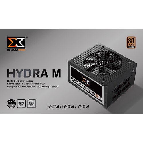 InterTech Xigmatek Hydra M 750 80 + Bronze Full Modular 750W Cene