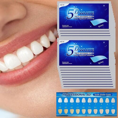 Ultrasonic Trakovi za beljenje zob 5D Whitening Strips, (21895391) Slike