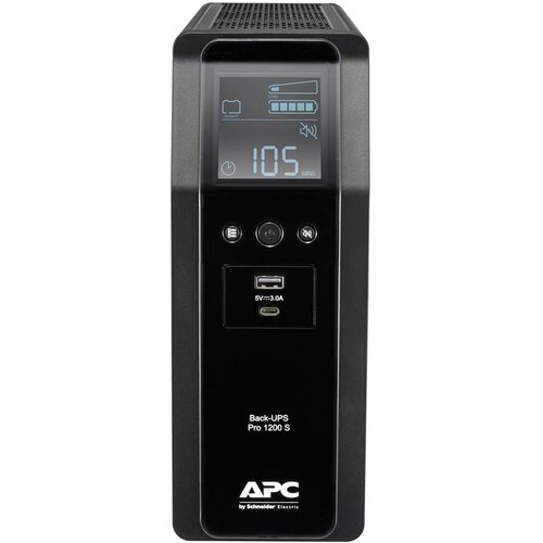  Back-UPS Pro, 1200VA /720W, Tower, 230V, 8x IEC C13 outlets, Sine Wave, AVR, USB Type A + C ports, LCD, User Replaceable Battery Cijene