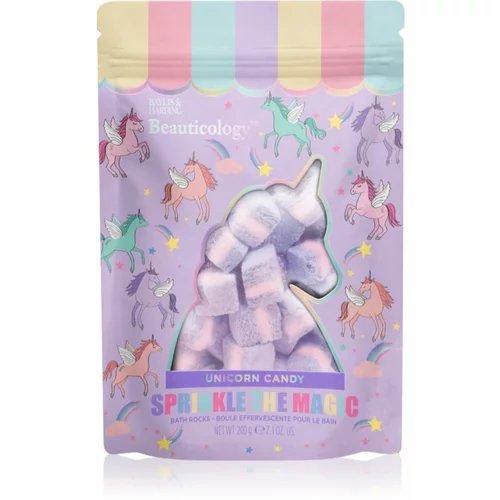 Baylis & Harding Beauticology Unicorn šumeča kocka za kopel dišave Unicorn Candy 200 g