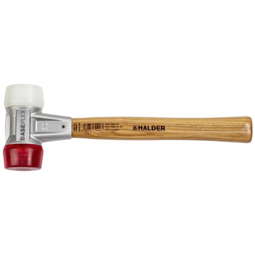 Halder BASEPLEX mallets w. zinc die cast housing &amp;amp; wooden handle Slike