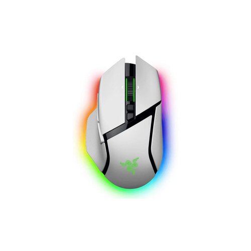 Razer Miš Basilisk V3 Pro 35K - Ergonomic Wireless Gaming Mouse - White Edition Cene
