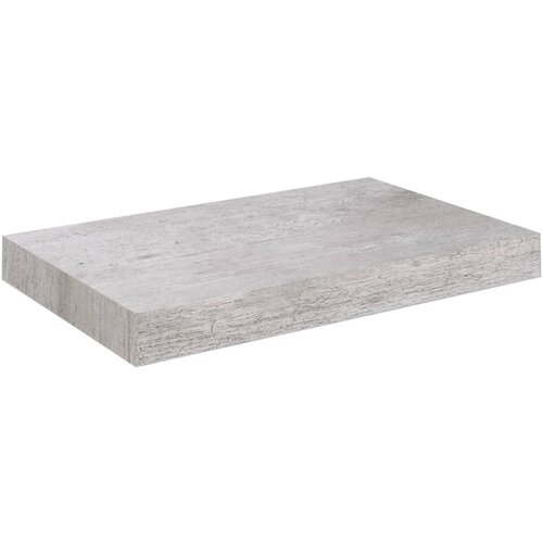 Maison Chic Stenska polica - Viseča Polica betonsko siva 23x23,5x3,8 cm MDF, (21784568) Cene