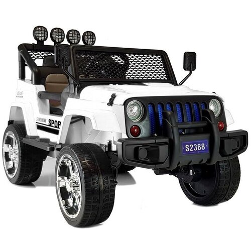  Auto na akumulator S2388 Jeep 4x4 - bijeli Cijene