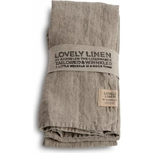 Lovely Linen Serviete - Natural Beige