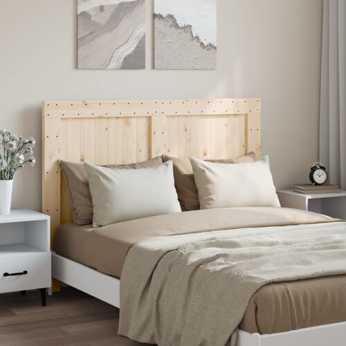 vidaXL Vzglavje 140x104 cm trdna borovina Cene