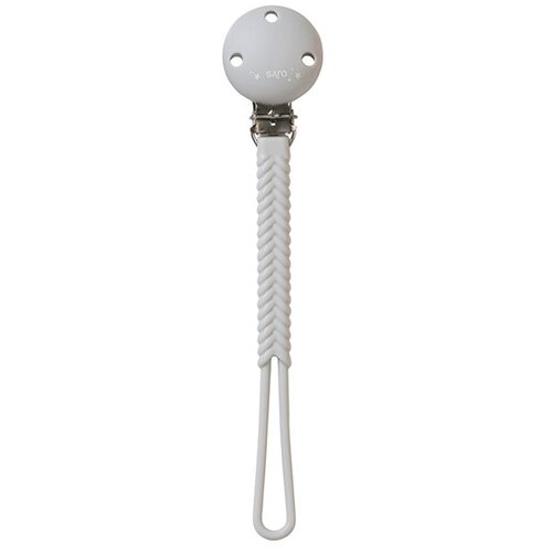 Saro Baby Braided Silicone Pacifier Holder kopča za dudu Gre 1 kom Cijene