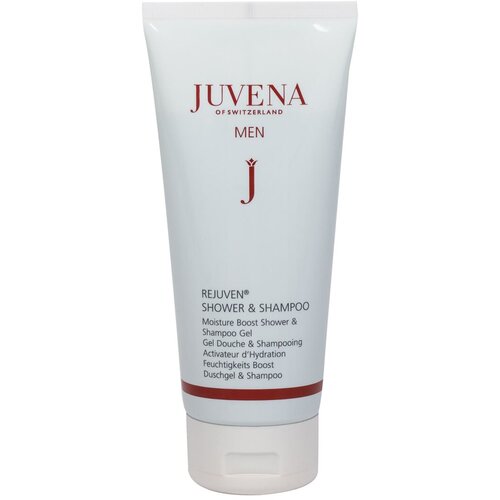 Juvena Rejuven&amp;reg; Men Shower &amp;amp; Shampoo hidratantni gel za tu&amp;scaron;iranje i &amp;scaron;ampon 2u1 200 ml za mu&amp;scaron;karce Slike