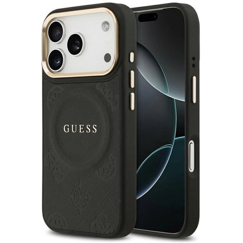 Guess PEONY HOT STAMP MAGSAFE OVITEK ZA IPHONE 17 PRO MAGNETNI OVITEK, (5000336832) Slike